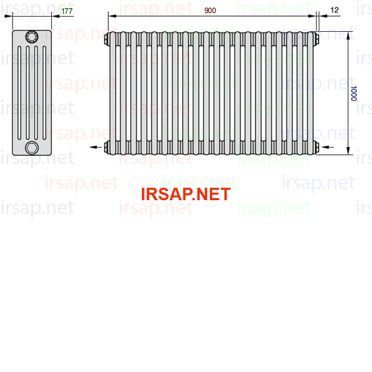 Радиатор IRSAP Tesi 51000/20 T08 CL 01